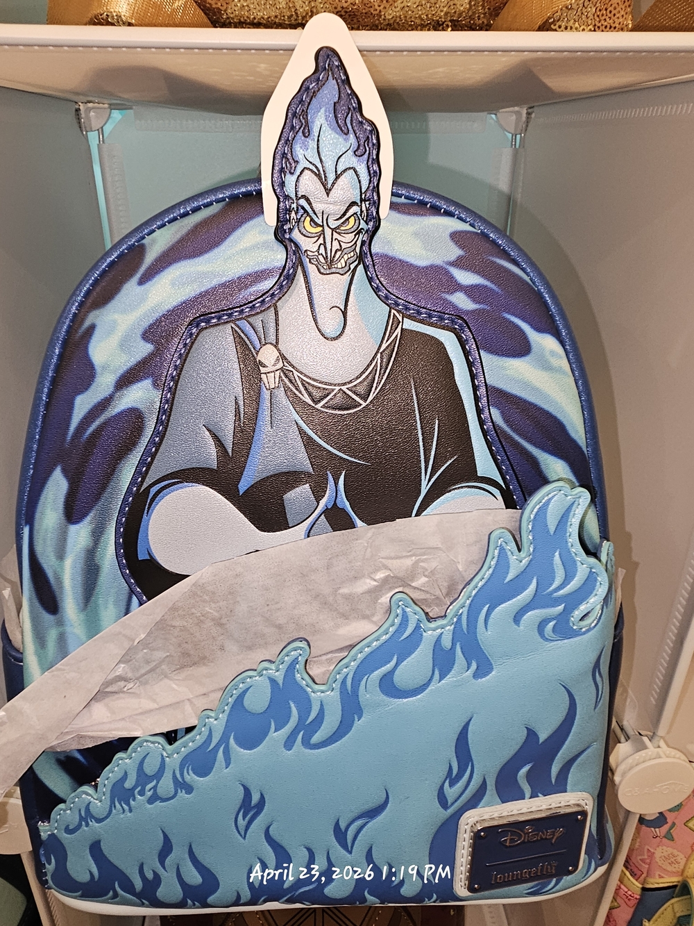 Loungefly Disney Hercules Hades Flames Mini Backpack